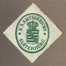 Siegelmarke sachsen . gebraucht kaufen  Berlin