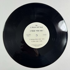 J. HOWARD DUFF BAND : I Told You So! 10” EP 33⅓rpm 1977 RARE NJ PUNK GARAGE ROCK comprar usado  Enviando para Brazil
