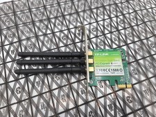 Adaptador PCI Express sem fio banda dupla TP-LINK testado/funcionando TL-WDN4800 N900 comprar usado Adaptador PCI Express sem fio banda dupla TP-LINK testado/funcionando TL-WDN4800 N900 comprar usado  Enviando para Brazil