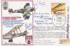 Signed spitfire poland for sale  UK
