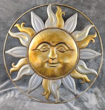 Metal sun face for sale  Mountainair
