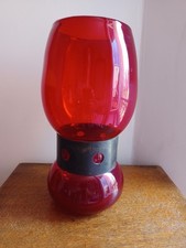 Antique red blown d'occasion  Expédié en Belgium