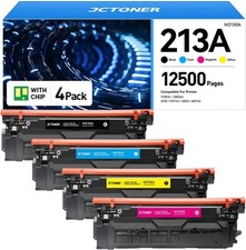 Usado, Cartucho de toner 213A 4 peças com chip para HP 213A 213X W2130X W2130A HP colorido comprar usado  Enviando para Brazil