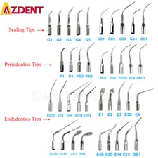 Usado, Pontas de escala piezoescaladora ultrassônica dental adequadas para EMS SATELEC NSK Woodpecker comprar usado  Enviando para Brazil