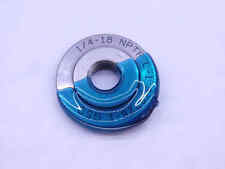 1/4 18 NPTF L1 TUBO ROSCA ANILLO MEDIDOR .25 .250 .2500 N.P.T.F. DRYSEAL 3 PASOS segunda mano  Embacar hacia Argentina