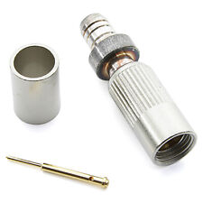 [2 peças] Plugue coaxial RF-CONNECTOR-75R HF 75 ohms PLUG comprar usado  Enviando para Brazil