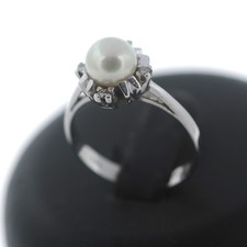 Diamant perle ring gebraucht kaufen  Gelsenkirchen