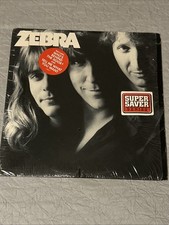 Zebra- S/T 1983 Debut USED LP W/ OIS, Orig Hype Sticker + Super Saver Sticker comprar usado  Enviando para Brazil