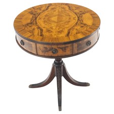 Walnut round drum for sale  USA