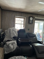 Leather reclining sofa for sale  Dundalk