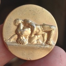 Vecchia medaglia argento usato  Riolo Terme