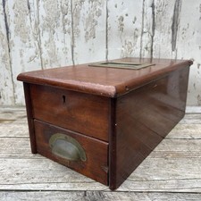 Vintage wooden cash for sale  BISHOP AUCKLAND