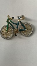 Broches de bicicleta de strass com movimento de cristal tom dourado 9629 comprar usado  Enviando para Brazil