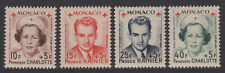 MONACO 1949, Red Cross, MNH, Mi 397/400A, Yv 334/37A, Sc B96/99, usado comprar usado  Enviando para Brazil