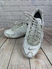 Tênis de corrida Nike Shox triplo branco juvenil tamanho 6 317929-113 treino esporte comprar usado  Enviando para Brazil