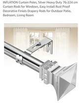 Extendable metal curtain for sale  LIVERPOOL