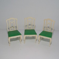 3x Conjunto de Cadeiras de Mesa de Jantar Pedigree Sindy 1980 Verde comprar usado  Enviando para Brazil
