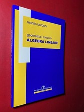 Manlio bordoni geometria usato  Bologna