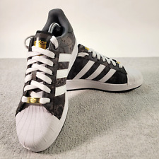 Sapato Adidas Superstar XLG Masculino Tamanho 11 Verde Bronzeado Branco Marrom Camuflado IF3691, usado comprar usado  Enviando para Brazil