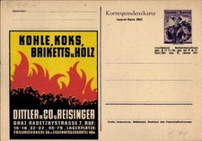 Ganzsachen werbung kohle gebraucht kaufen  Berlin