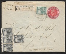 ARGENTINA 25 DE MAYO A BUENOS AIRES LIBERTAD SENTADA ON REGD. CAPA 1905 comprar usado  Enviando para Brazil