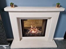 Portguese limestone fireplace for sale  BOLTON