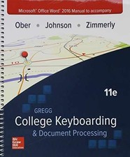 Microsoft Office Word 2016 - Spiral-bound, by Ober Scot; Johnson - Acceptable r comprar usado  Enviando para Brazil
