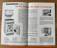 1960 cannonlux gas for sale  LONDON