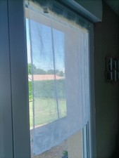 Voiles rideaux blanc d'occasion  Payzac