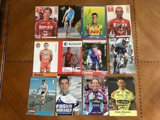 Cyclisme autographe coureurs d'occasion  France