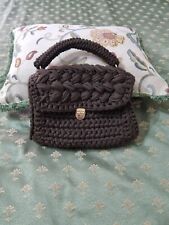 Handmade crochet bag usato  Caserta