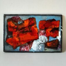 Abstraktes emaille wandbild gebraucht kaufen  Bargfeld-Stegen