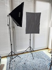 Softbox studioleuchte 50x65cm gebraucht kaufen  Düsseldorf
