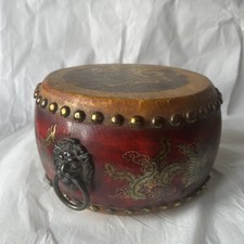Vintage chinese drum for sale  BEXHILL-ON-SEA