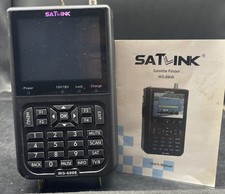 Localizador de sinal de satélite digital Satlink WS-6906 com bolsa e manual do usuário comprar usado  Enviando para Brazil