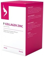 Używany, F-COLLAGEN ZINC  PROSZEK 30 PORCJI Zdrowe włosy skóra paznokcie na sprzedaż  PL