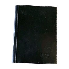 Usado, Leeds Couro Sintético Preto Portfólio Pasta Notebook Multi Organizador comprar usado  Enviando para Brazil