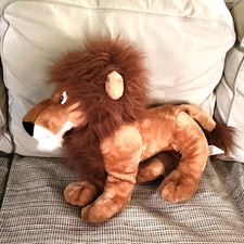 Usado, Leão de pelúcia de pelúcia - Mufasa - Detroit - 18" de comprimento - Marrom comprar usado Usado, Leão de pelúcia de pelúcia - Mufasa - Detroit - 18" de comprimento - Marrom comprar usado  Enviando para Brazil