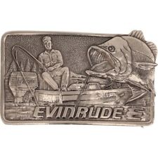 Usado, Novo Evinrude Motor de Popa Barco de Pesca Barco Peixe 70 Nos Vintage Fivela de Cinto comprar usado  Enviando para Brazil