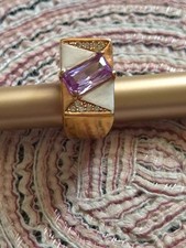 Bague vintage plaqué d'occasion  Noailles