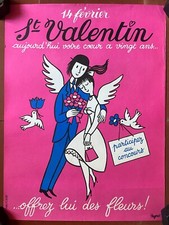 Affiche saint valentin d'occasion  Paris XVIII