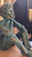 Resin sculpture woman for sale  RYDE