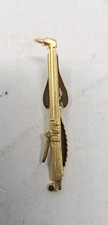Tocha de corte vintage oxi acetileno ferramenta de solda barra de gravata clipe tom dourado comprar usado  Enviando para Brazil