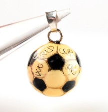 *Pingente de berloque de bola de futebol da Copa do Mundo 98 Itália esmalte prata esterlina comprar usado *Pingente de berloque de bola de futebol da Copa do Mundo 98 Itália esmalte prata esterlina comprar usado  Enviando para Brazil