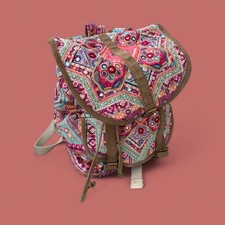 leather rucksack for sale  COBHAM