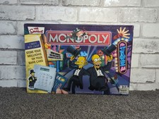 Simpsons monopoly electronic for sale  TIPTON