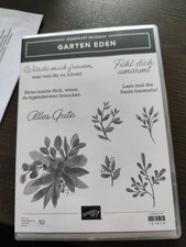Stampin stempelset garten gebraucht kaufen  Vettelschoß