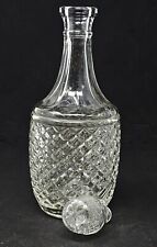 Vintage glass decanter for sale  CHESTER