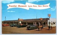 Usado, Cartão postal 1962 placas de cerveja SANTA ROSA, QUASE PERFEITO Novo México ~ Rota 66 ~ MUSEU DA FRONTEIRA comprar usado  Enviando para Brazil