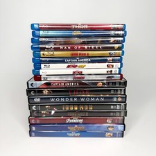 Marvel Super Hero Movie Lot (17) Iron Man Avengers Antman Thor Wonder Woman Etc. comprar usado  Enviando para Brazil